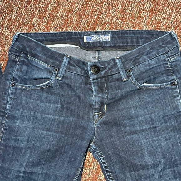 Hudson Jeans y2k vintage low rise straight leg dark wash denim women’s 28 - Picture 4 of 15